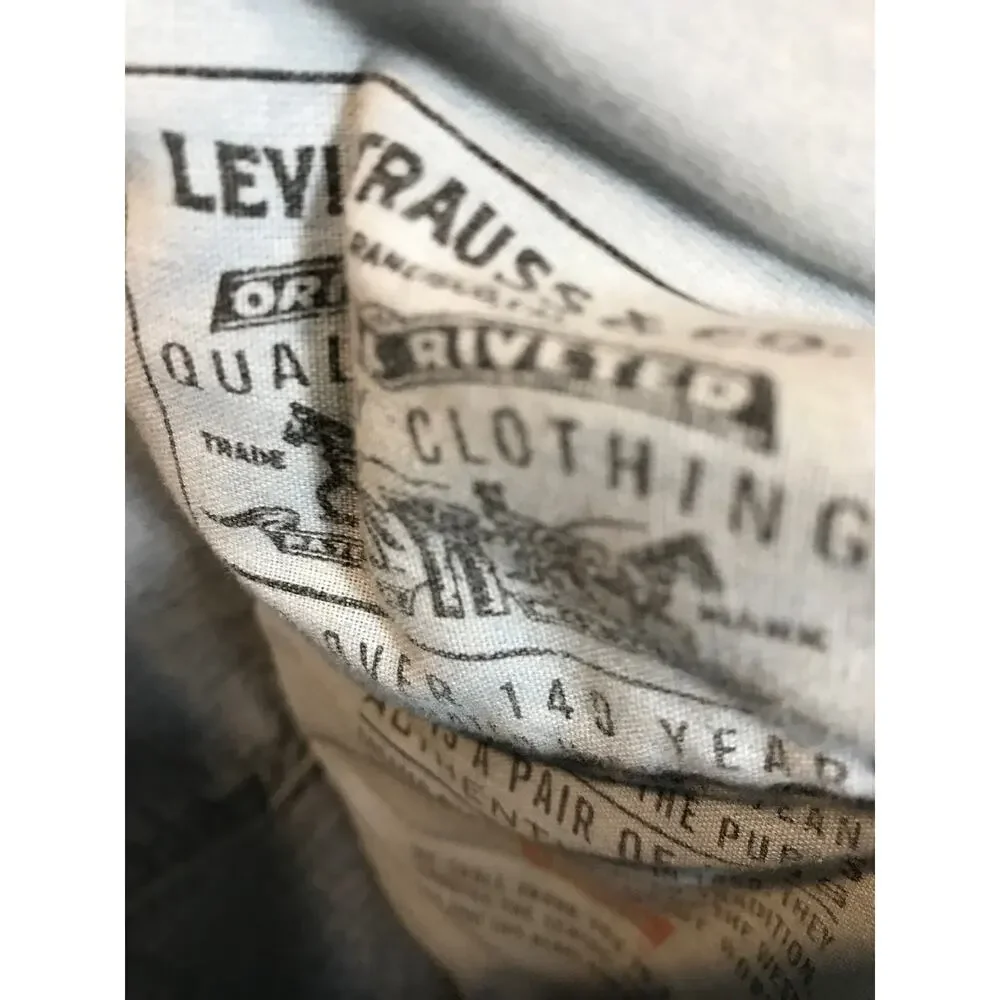 Vintage Levi’s Denim Jeans Men's  505 38 x 32  EUC